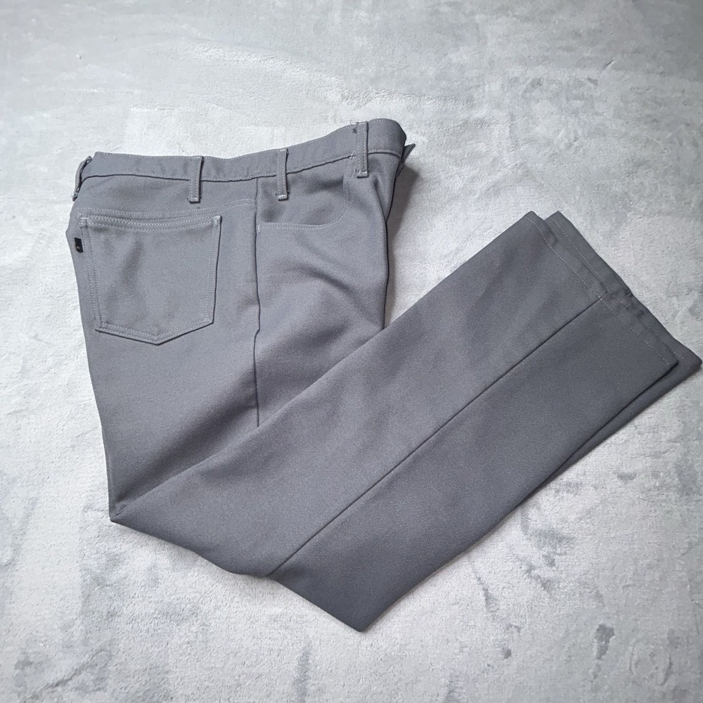 Vintage Levi's Sta-Prest Trousers 1970s W36 L30 Tag Fits(34x30) Scovill Zip USA